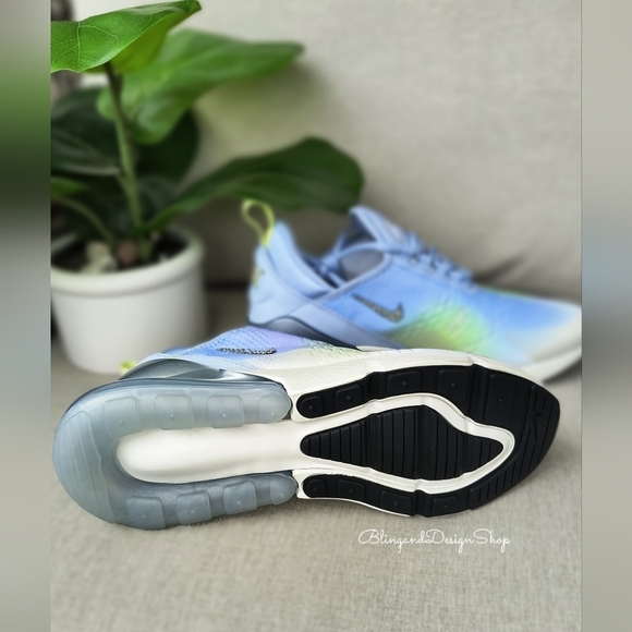 Bling Nike Air Max 270 Womens Sneakers Shoes Customized with Crystals - Picture 7 of 8